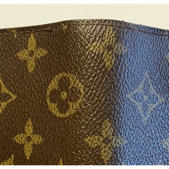 Vintage 90s Louis Vuitton Monogram Porte Monnaie Billets Tresor Wallet w/ Box - Picture 15 of 16